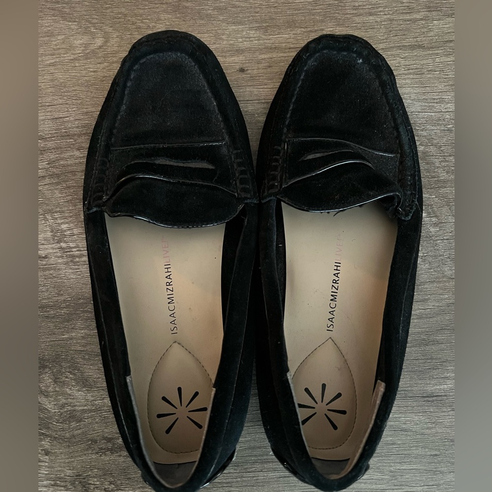 Isaac Mizrahi Velvet Black Women’s Loafers